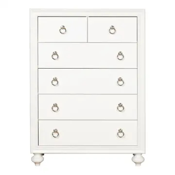 S458-440 Samuel Lawrence Furniture Bella White Bedroom Furniture Chest