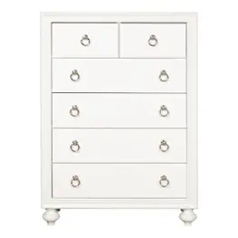 S458-440 Samuel Lawrence Furniture Bella White Bedroom Furniture Chest