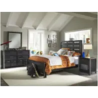 8942-532 Samuel Lawrence Furniture Graphite Bedroom Furniture Bed