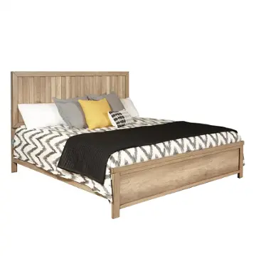 S534-250 Samuel Lawrence Furniture Barnwood Bedroom Furniture Bed