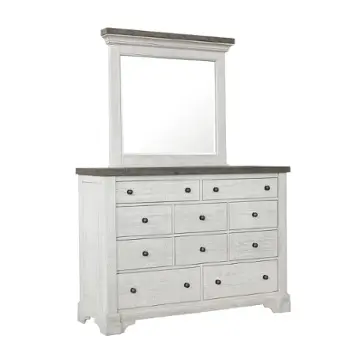 S786-030 Samuel Lawrence Furniture Valley Ridge Bedroom Furniture Mirror