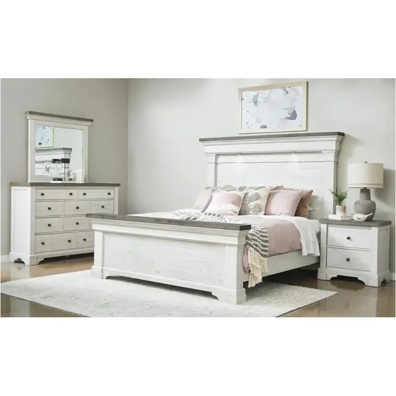 S786-252 Samuel Lawrence Furniture Valley Ridge Queen Panel Bed