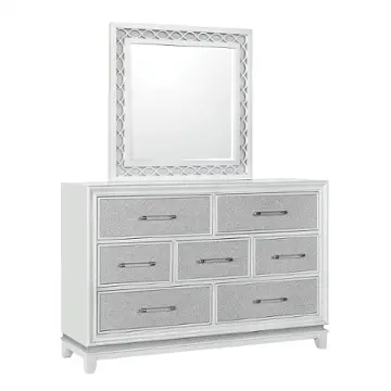 S808-030 Samuel Lawrence Furniture Starlight Bedroom Furniture Mirror