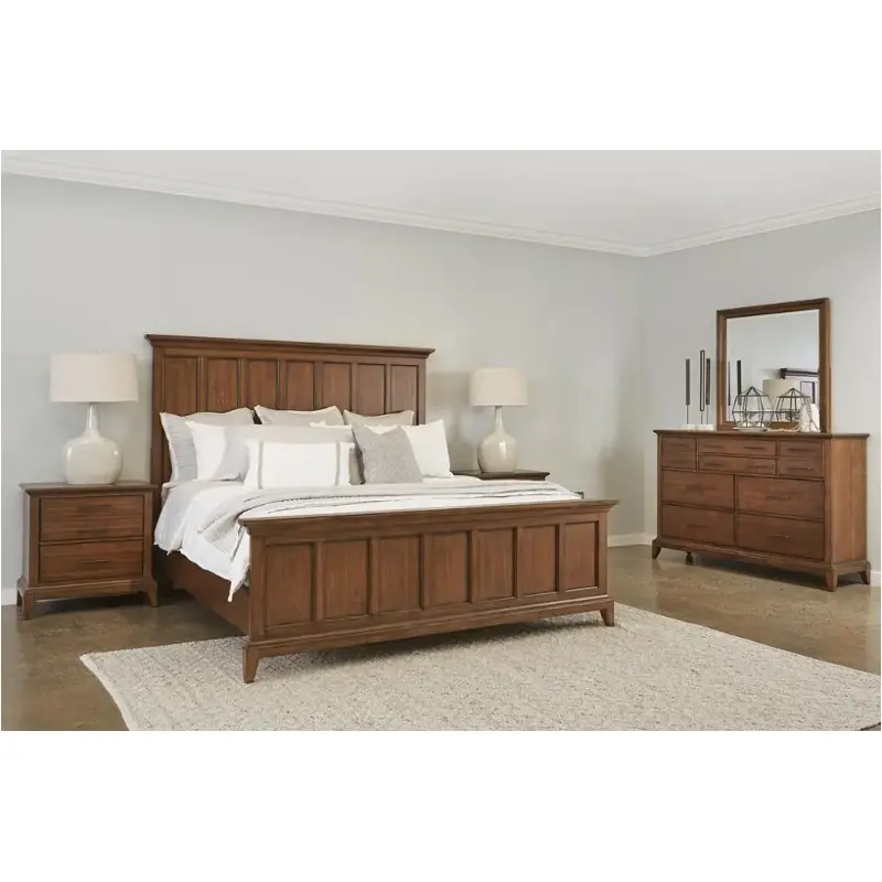 S838-400 Samuel Lawrence Furniture Shaker Heights Bedroom Furniture Bed