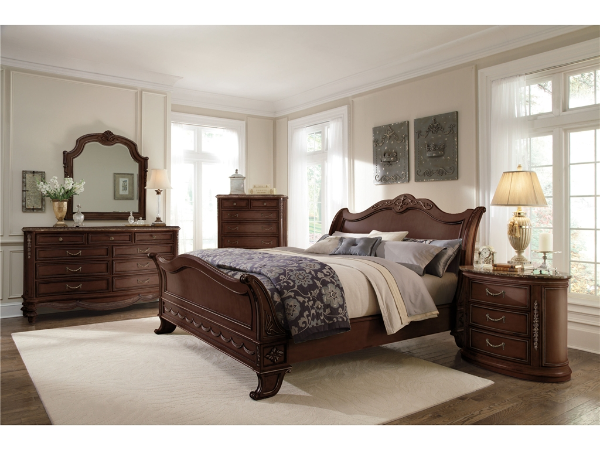shnadig furniture empire ii parchment bedroom chest