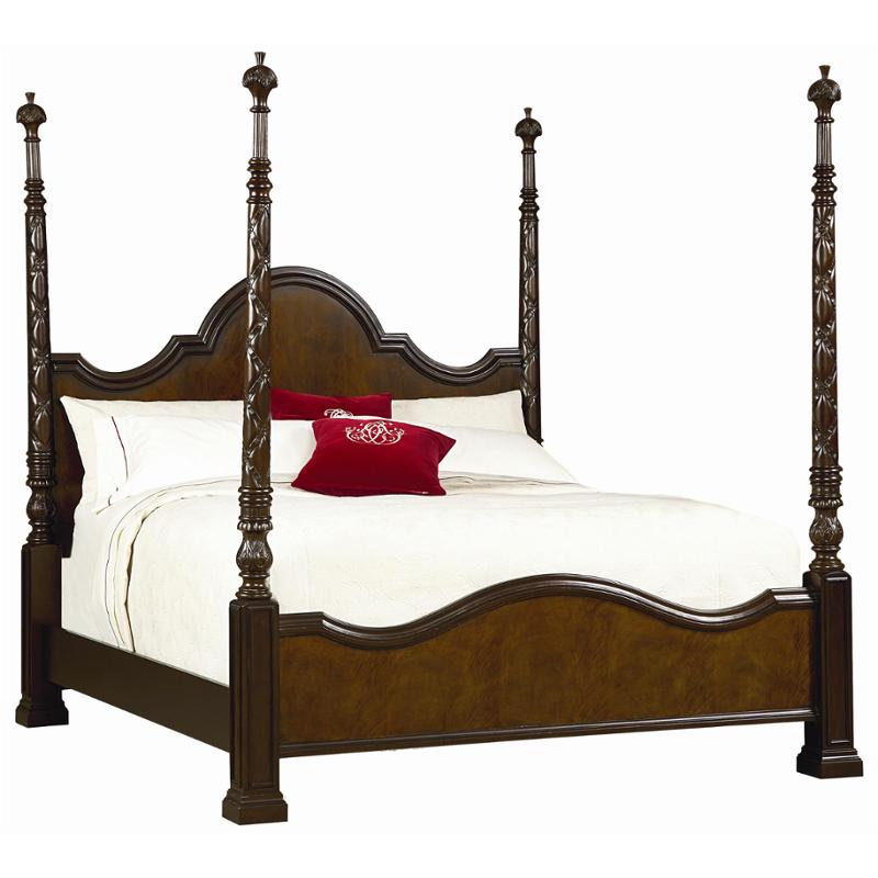 3053-360 Schnadig Furniture New London Bedroom King Poster Bed