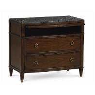 Tra-closto-003 Caracole Furniture New Traditional Bedroom Furniture Nightstand