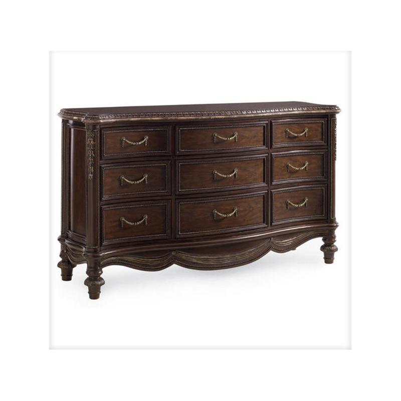 3263-500 Schnadig Furniture Empire Ii - Henna Triple Dresser