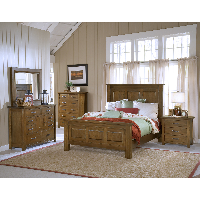 Bed / Dresser / Mirror / Nightstand