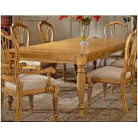 4507-819 Hillsdale Furniture Wilshire - Antique Pine Dining Room Furniture Dining Table