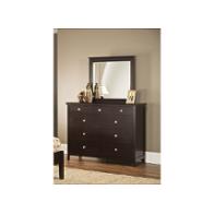 1154-721 Hillsdale Furniture Metro - Espresso Bedroom Furniture Mirror