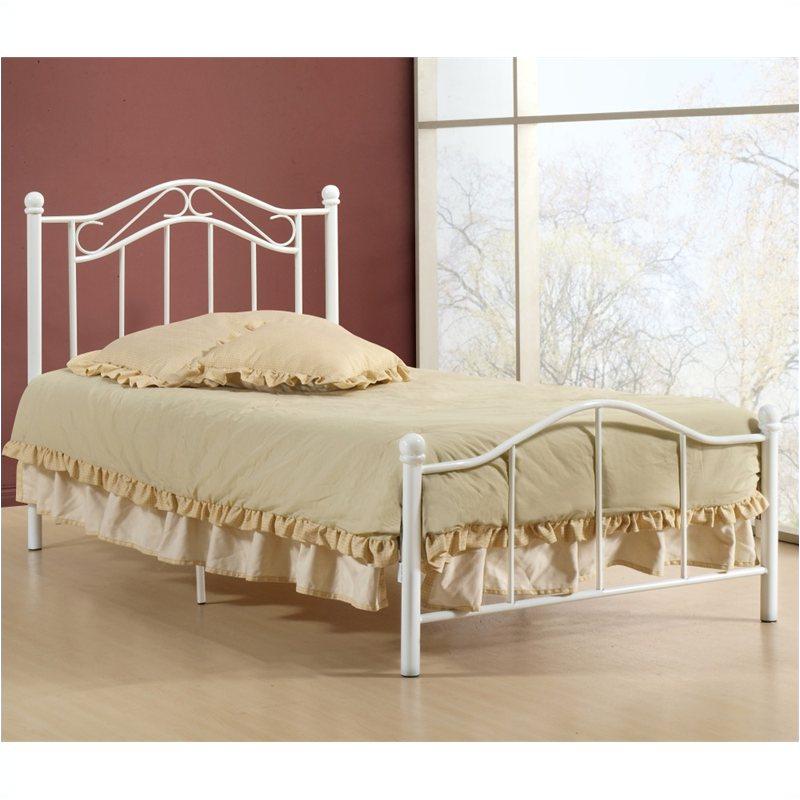 1755330 Hillsdale Furniture Gavin White Twin Bed Set White