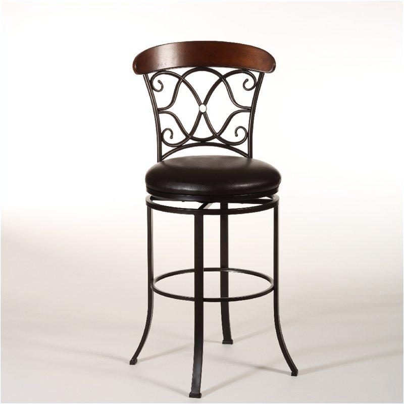 5026 830 Hillsdale Furniture Dundee Accent Swivel Bar Stool