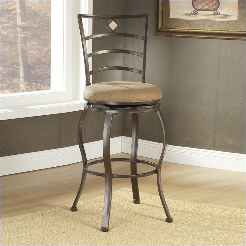 Marin Swivel Counter Stool, Metal Swivel Bar Stools With Backs And Armstrong