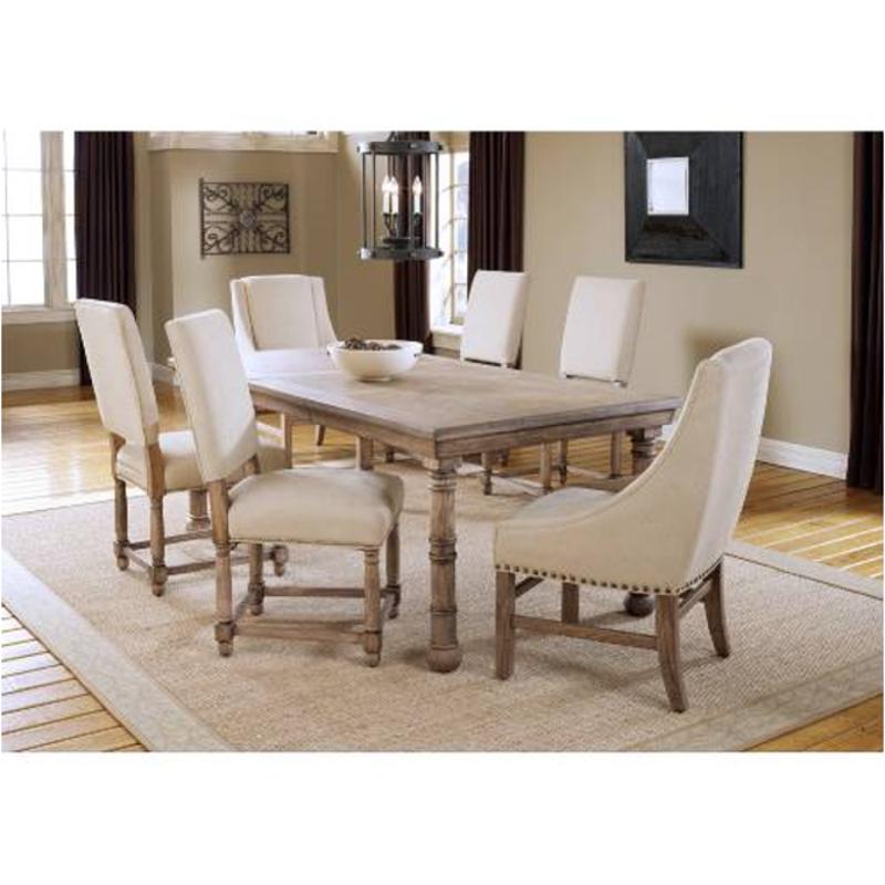 4605 814 Hilale Furniture Extension, White Washed Oak Dining Table And Chairs