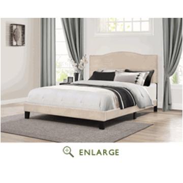  Hillsdale Furniture Sausalito Bed, King, Antique White : Home &  Kitchen