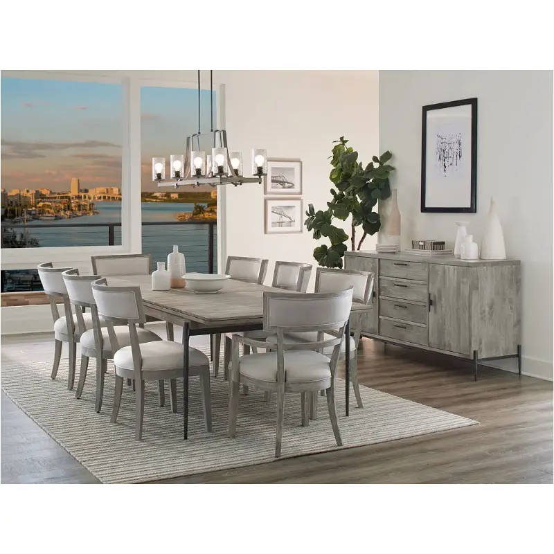 24920 Howard Miller Bedford Park - Gray Dining Room Furniture Dining Table