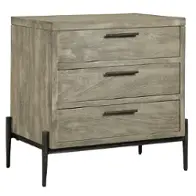 24963t Howard Miller Bedford Park - Gray Bedroom Furniture Nightstand
