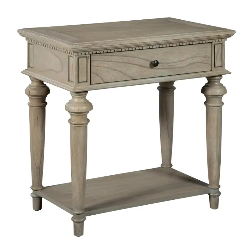 25264 Howard Miller Wellington Hall - Driftwood Bedroom Furniture Nightstand