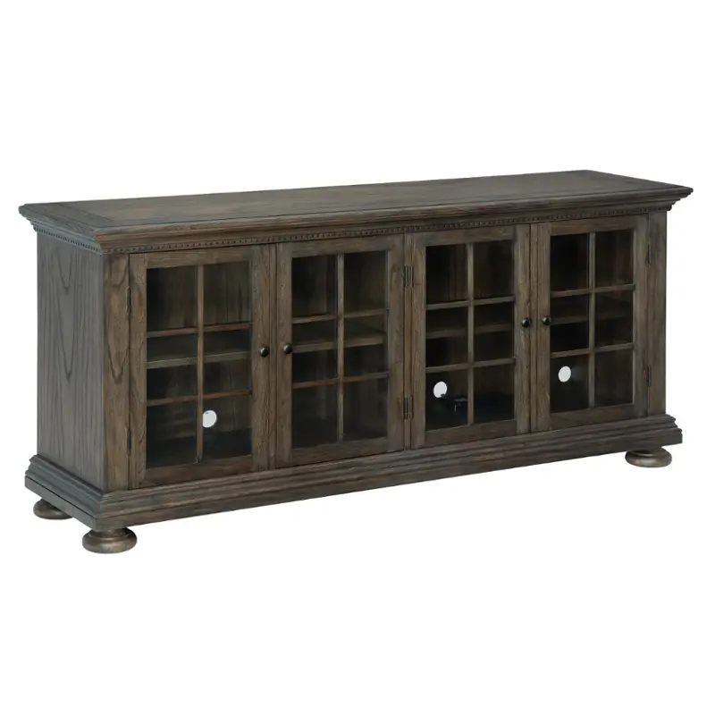25450 Howard Miller Wellington Hall - Java Home Entertainment Furniture Entertainment Center