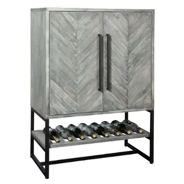 695226 Howard Miller Jamaica Accent Furniture Wine Storage