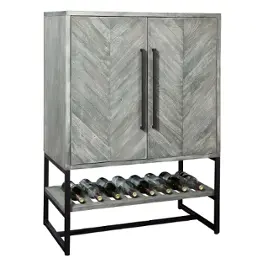 695226 Howard Miller Jamaica Accent Furniture Wine Storage