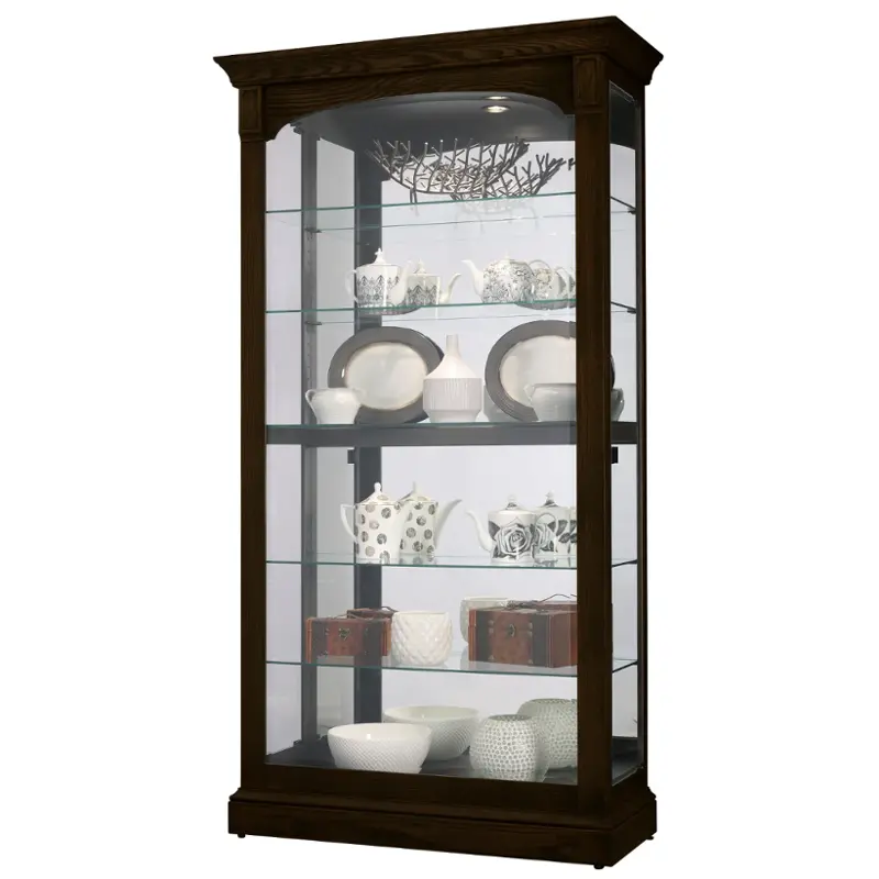 680728 Howard Miller Curio Cabinet Dining Room Furniture Curio