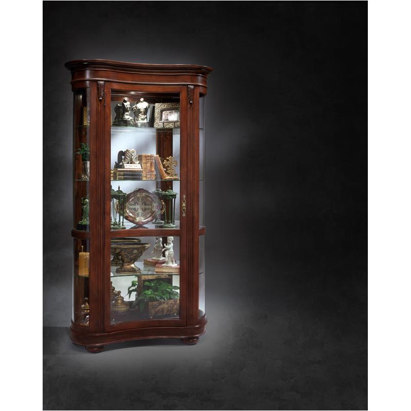 87189 Philip Reinisch Company Portofino Contour Curio Cabinet