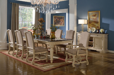 D9801 Dining Set Mc Ferran Home Furnishings D9801 Dining Room Furniture