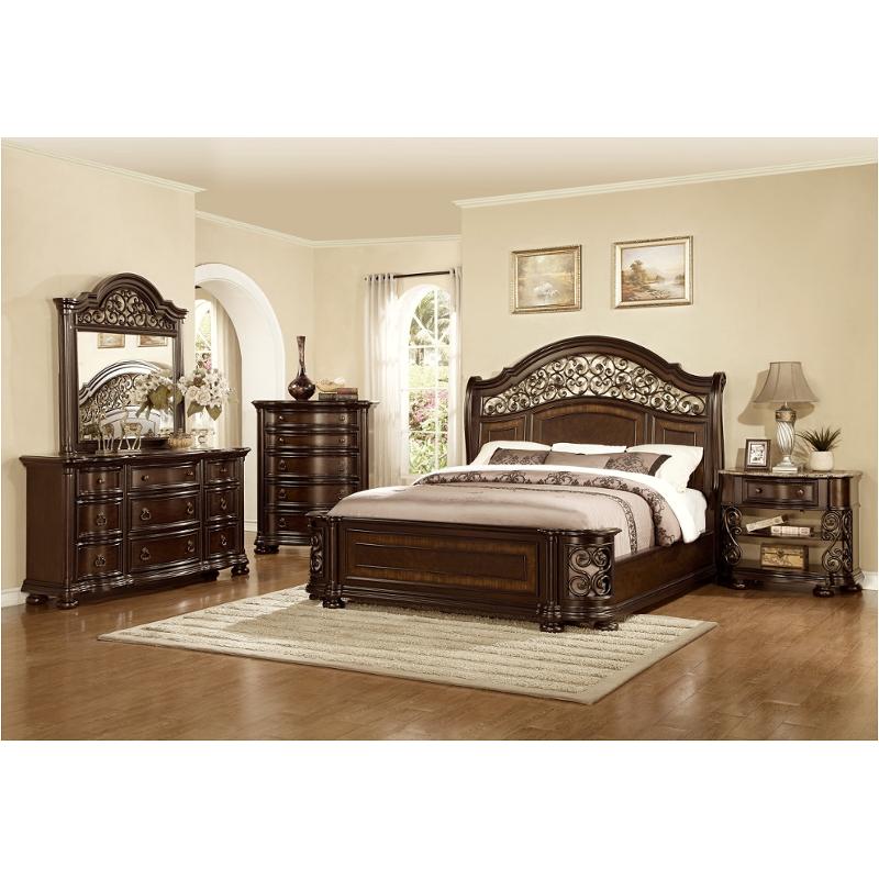 B366-q Mc Ferran Home Furnishings Allison Queen Bed