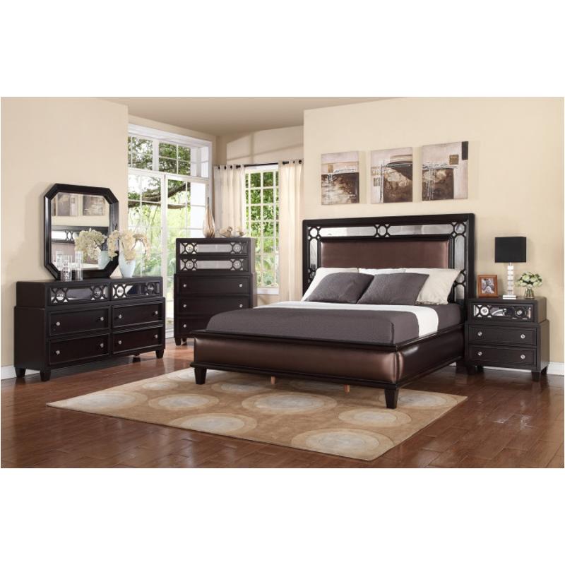 B372-ck Mc Ferran Home Furnishings Melrose Bedroom Furniture Bed