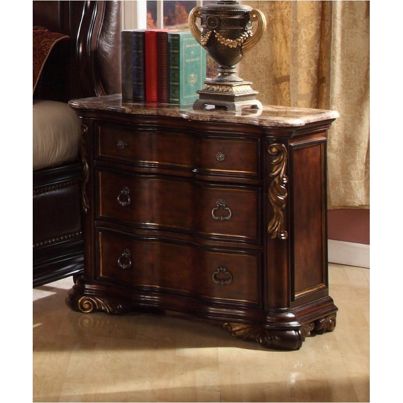 B3000-n Mc Ferran Home Furnishings Imperial - Brown Bedroom Furniture Nightstand