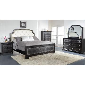 B3191-q Mc Ferran Home Furnishings Imperial - Black Bedroom Furniture Bed