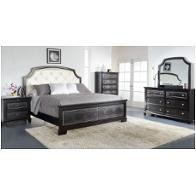 B3191-n Mc Ferran Home Furnishings Imperial - Black Bedroom Furniture Nightstand