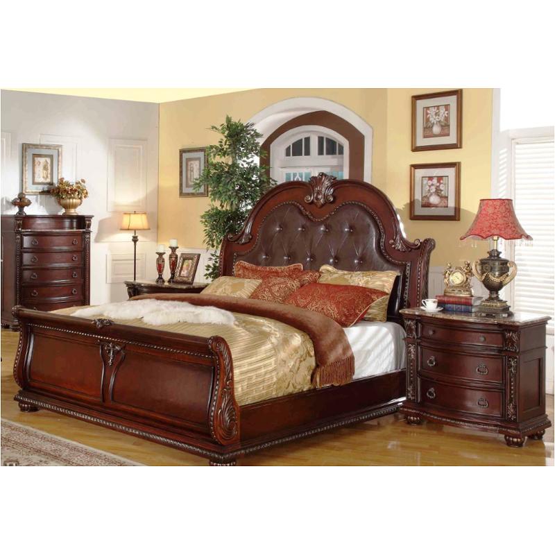 B9500-ck Mc Ferran Home Furnishings Amber Bedroom Furniture Bed