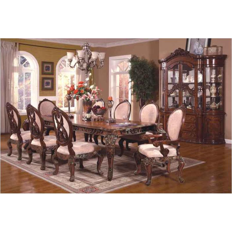 Rd0017-dt Mc Ferran Home Furnishings Rd0017 Dining Room Furniture Dining Table