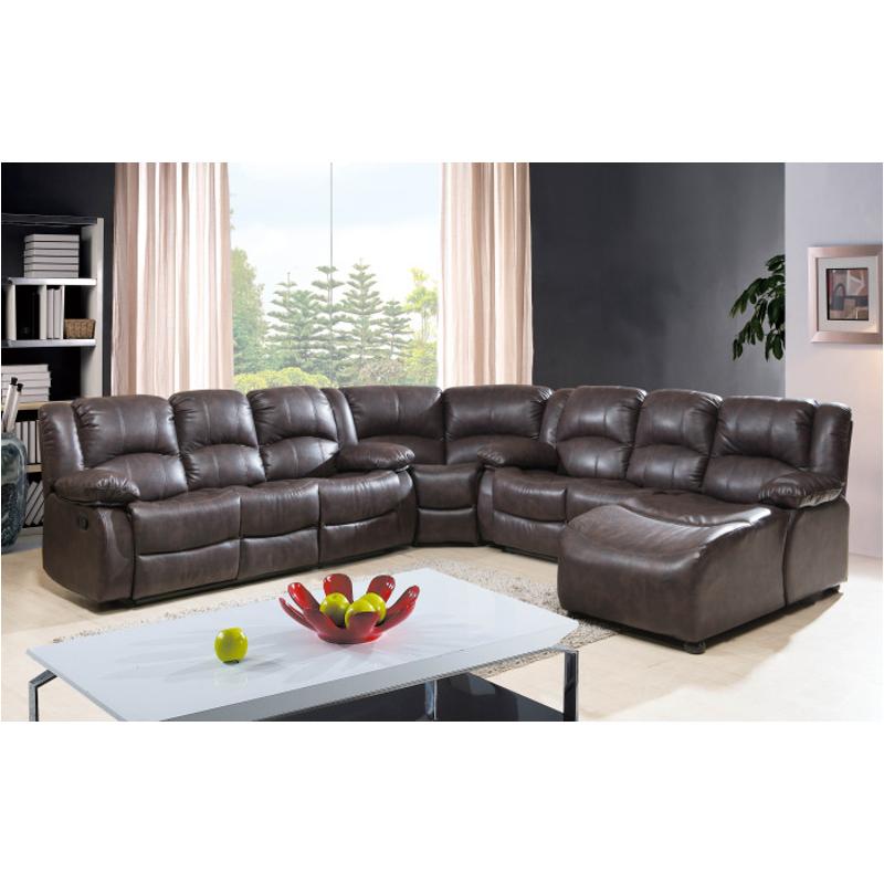 Sf4591-l Mc Ferran Home Furnishings Sf4591 Living Room Furniture Sectional
