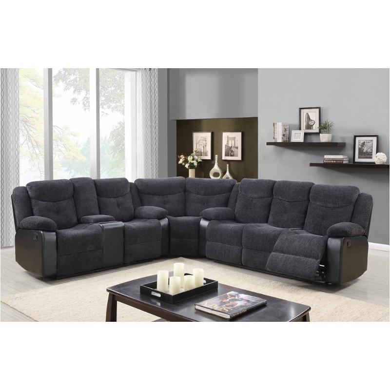 3 Piece Sectional - Fabric - Jasmine Mouse