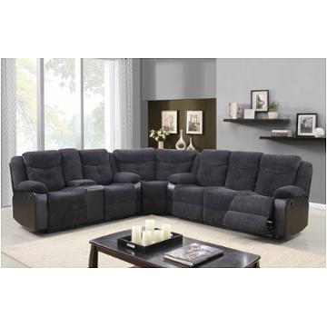 U1566-sectional - Fabric - Jasmine Mouse 3pc Global Furniture U1566 - Fabric - Jasmine Mouse Living Room Furniture