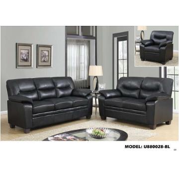 U880028 - Black Living Room Set Global Furniture U880028 - Black Living Room Furniture