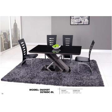 654 Dinette Set Global Furniture 654 Dining Room Furniture