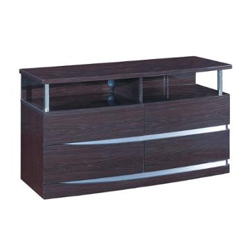 Aurora-we-eu Global Furniture Aurora - Black Bedroom Furniture Chest