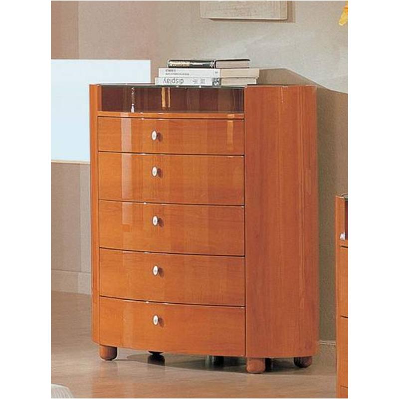 Emily-ch-ch Global Furniture Emily - Cherry Bedroom Furniture Chest