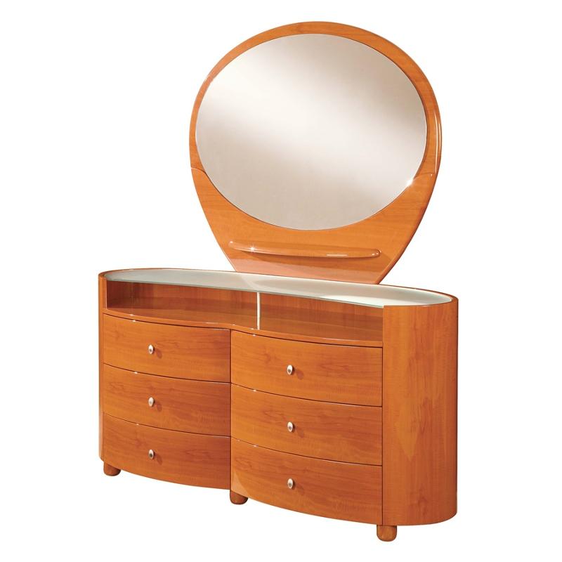 Emily Ch D Global Furniture Emily Cherry Dresser Cherry 7252