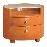 Emily-ch-ns Global Furniture Emily - Cherry Bedroom Furniture Nightstand