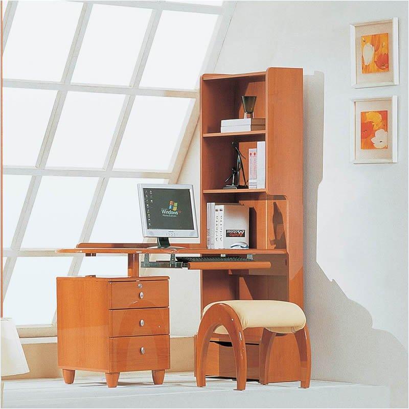 Emily-ch-sd Global Furniture Emily - Cherry Bedroom Furniture Desk