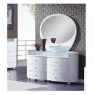 Evelyn-wh-d Global Furniture Evelyn - White Bedroom Furniture Dresser