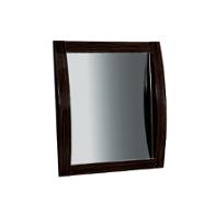 Madison-bz-m Global Furniture Madison - Black And Zebrano Bedroom Furniture Mirror