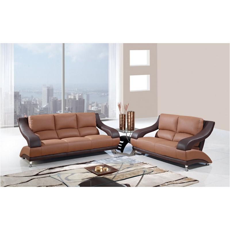 U982-s Bonded - Tan/brown Global Furniture Sofa - Tan/brown