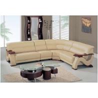 2033-sectional-l Bonded - Cappuccino Global Furniture 2033 Bonded - Cappuccino Living Room Furniture Sectional